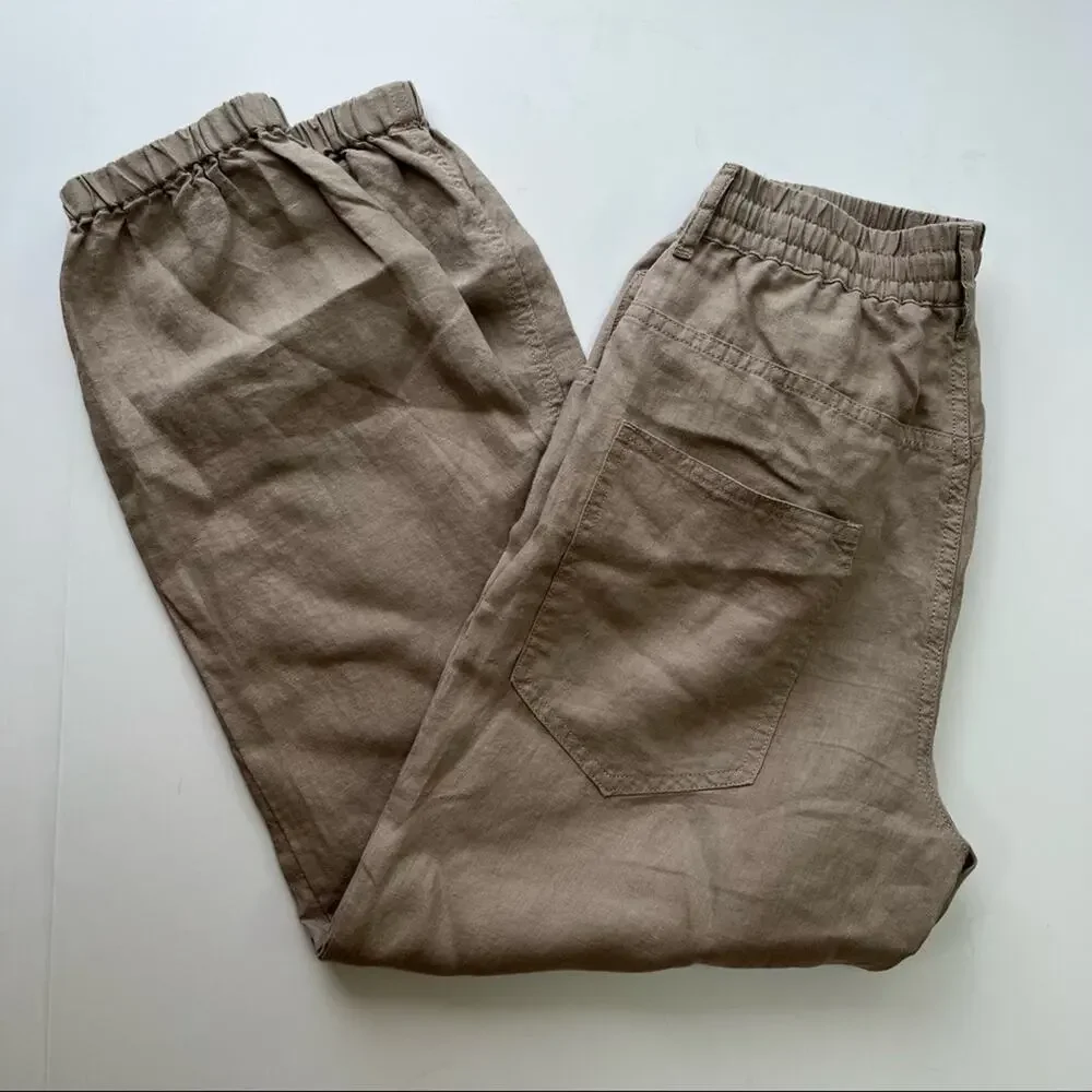ZARA Linen Jogger Pant